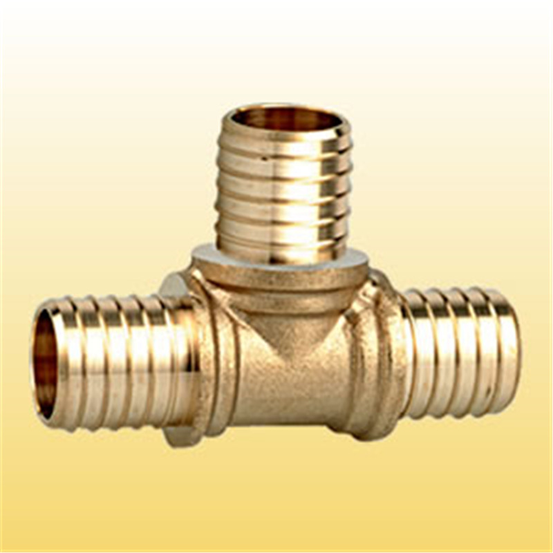 Kvindelig Tee Pex Pipe Fittings